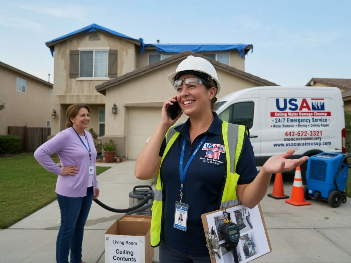 Ceiling Water Damage Restoration Trimble, MO FAQs